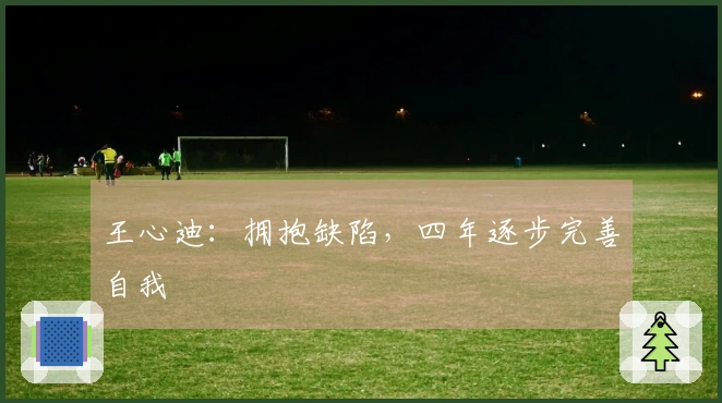 王心迪:拥抱缺陷,四年逐步完善自我